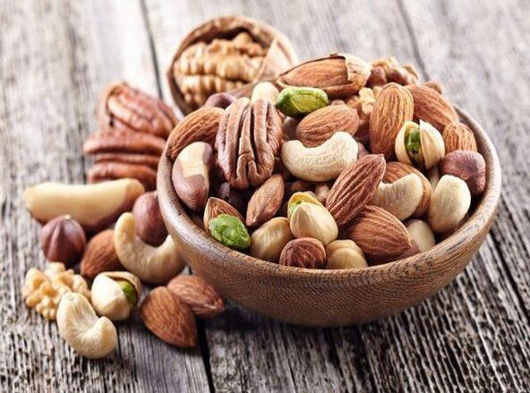 Tuercas útiles para la alimentación